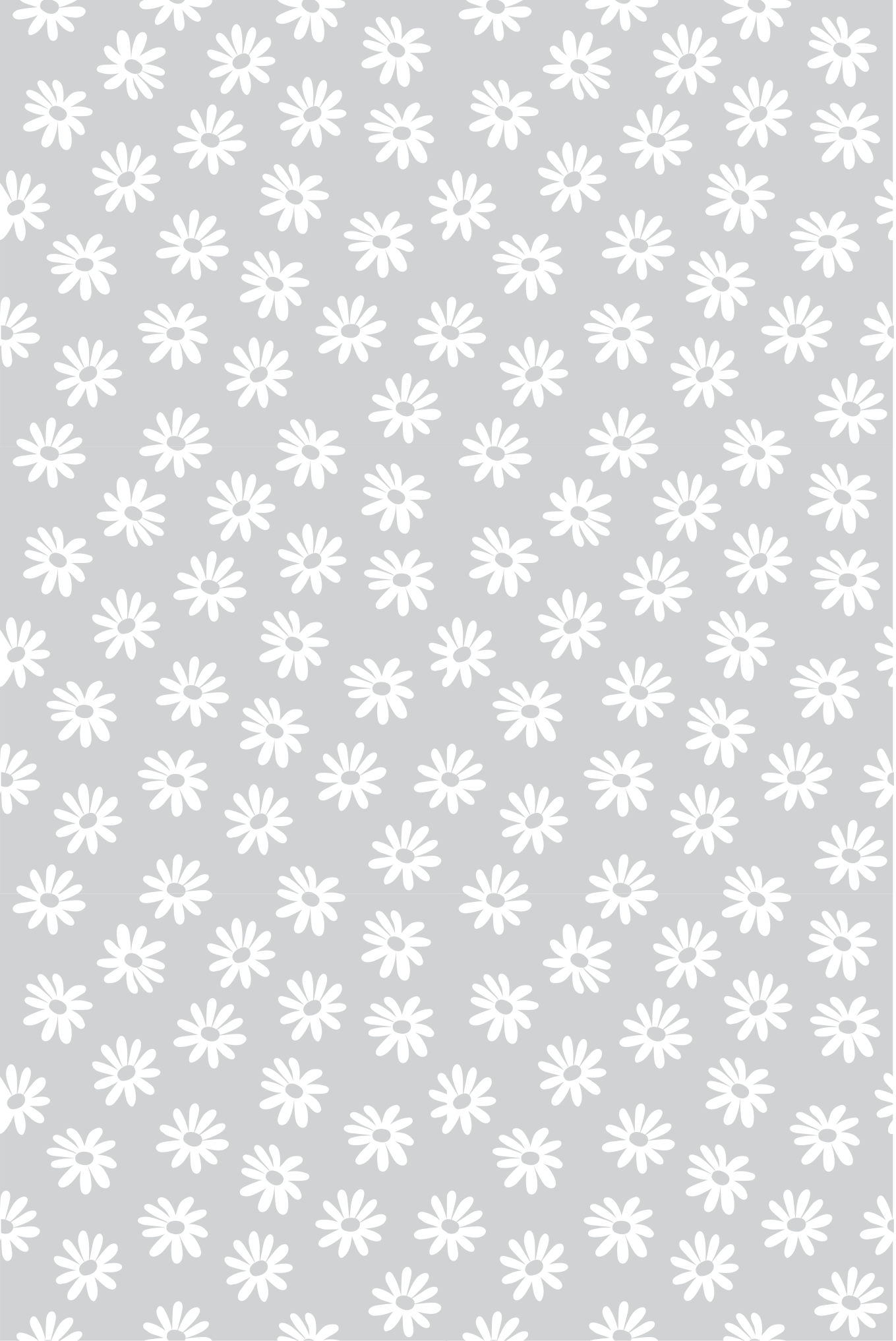 Floral vinyl rug inspired by floral window - TenStickers