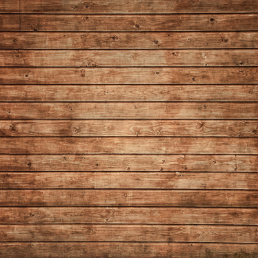 Dining room vinyl rug in dark wood planks - TenStickers