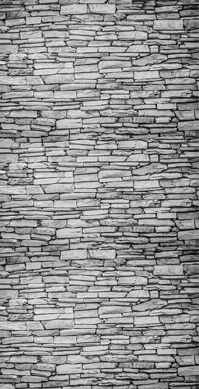 Dining room vinyl rug with structured blocks - TenStickers