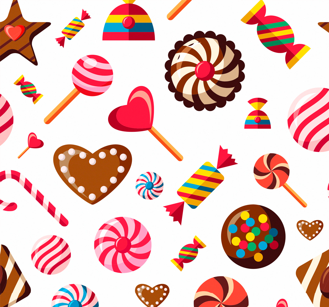 Kitchen vinyl rug sweet mosaic design - TenStickers