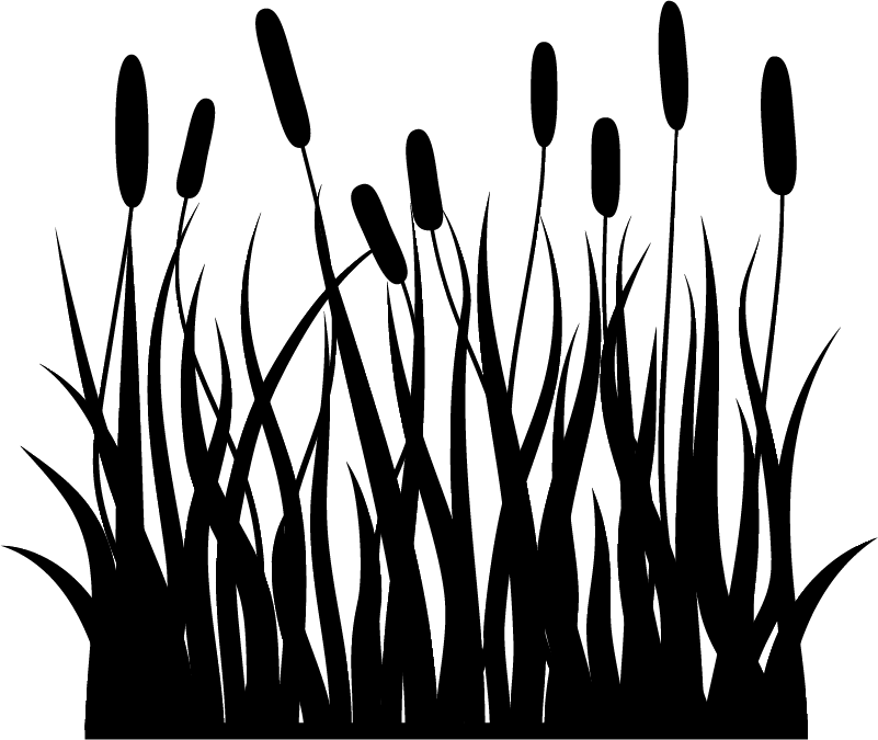 Juncos monochrome bathroom vinyl rug - TenStickers