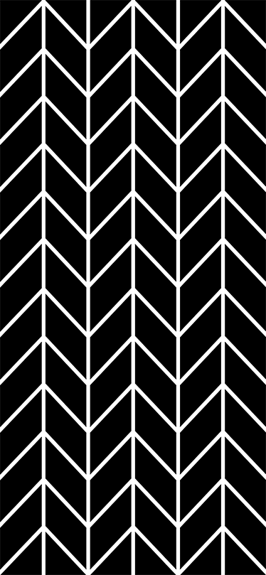 Bathroom vinyl rug with geometric arrows - TenStickers