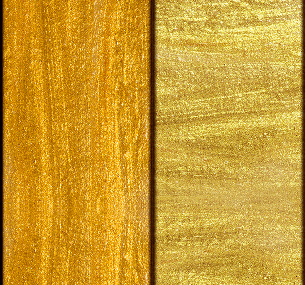 Bedroom vinyl rug with a golden textured surface - TenStickers
