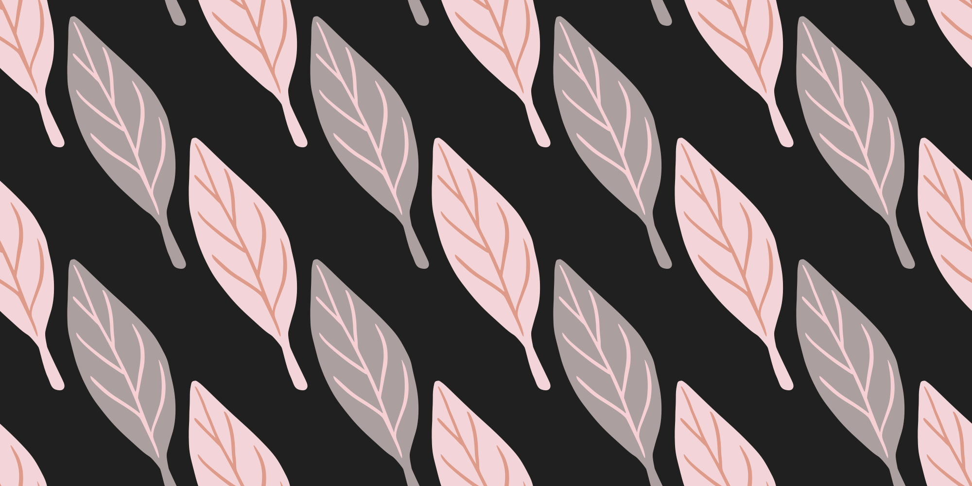 Floral vinyl rug with elegant leaf design - TenStickers