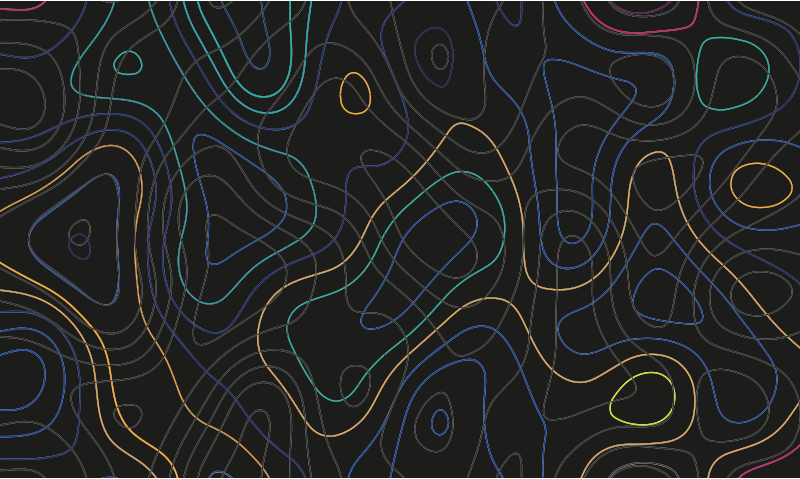 Geometric vinyl rug in multicolor shapes - TenStickers