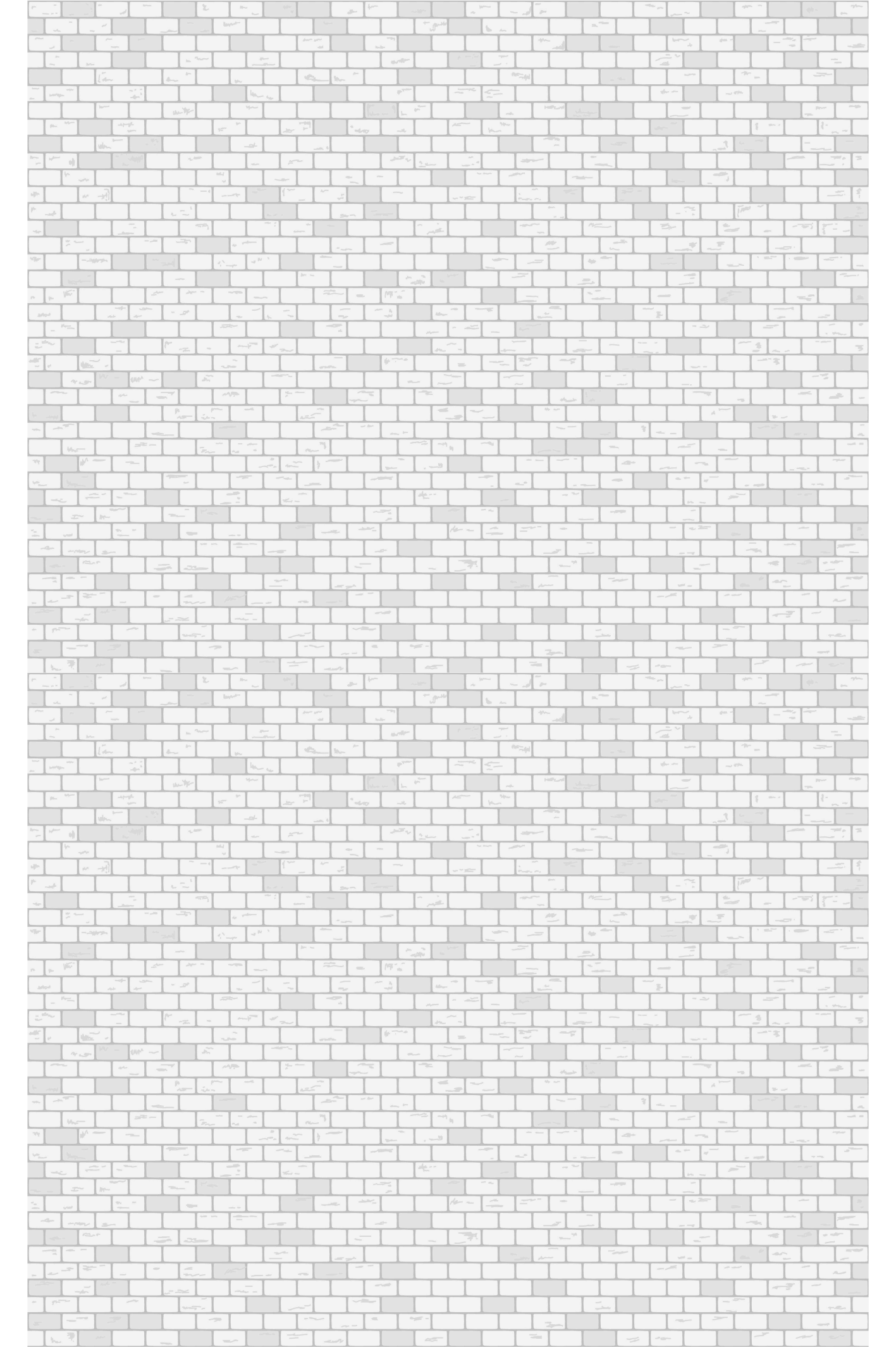 Elegant brick pattern bathroom vinyl rug - TenStickers