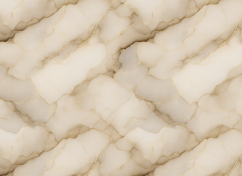 Luxury white and gold marble bedroom vinyl rug - TenStickers