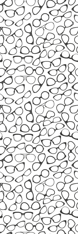 Office vinyl rug trendy sunglasses design - TenStickers