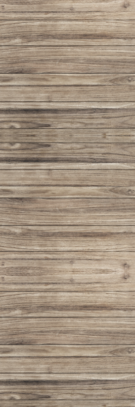 Office vinyl rug with gray rustic wood planks - TenStickers