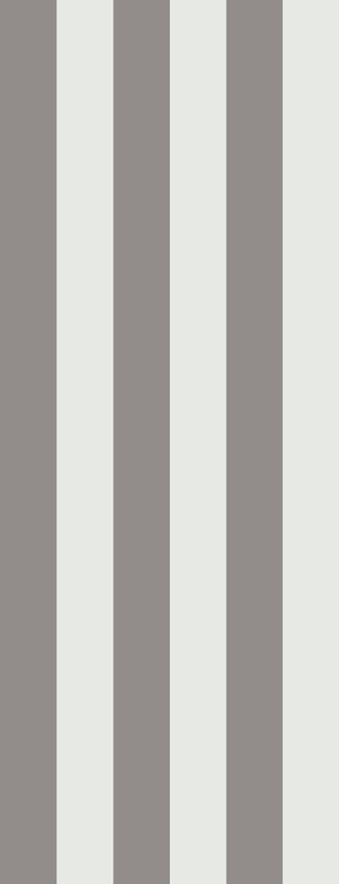Bedroom vinyl rug in nordic design gray stripes - TenStickers