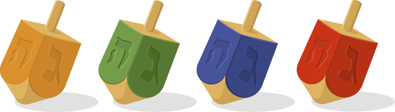 Bedroom vinyl rug dreidel design for cozy spaces - TenStickers