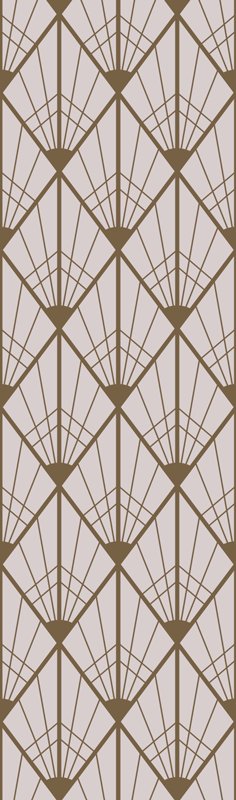 Scandinavian vinyl rug nordic style zelda rug - TenStickers