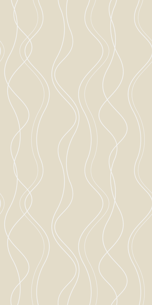Scandinavian vinyl rug in white and beige art pattern - TenStickers