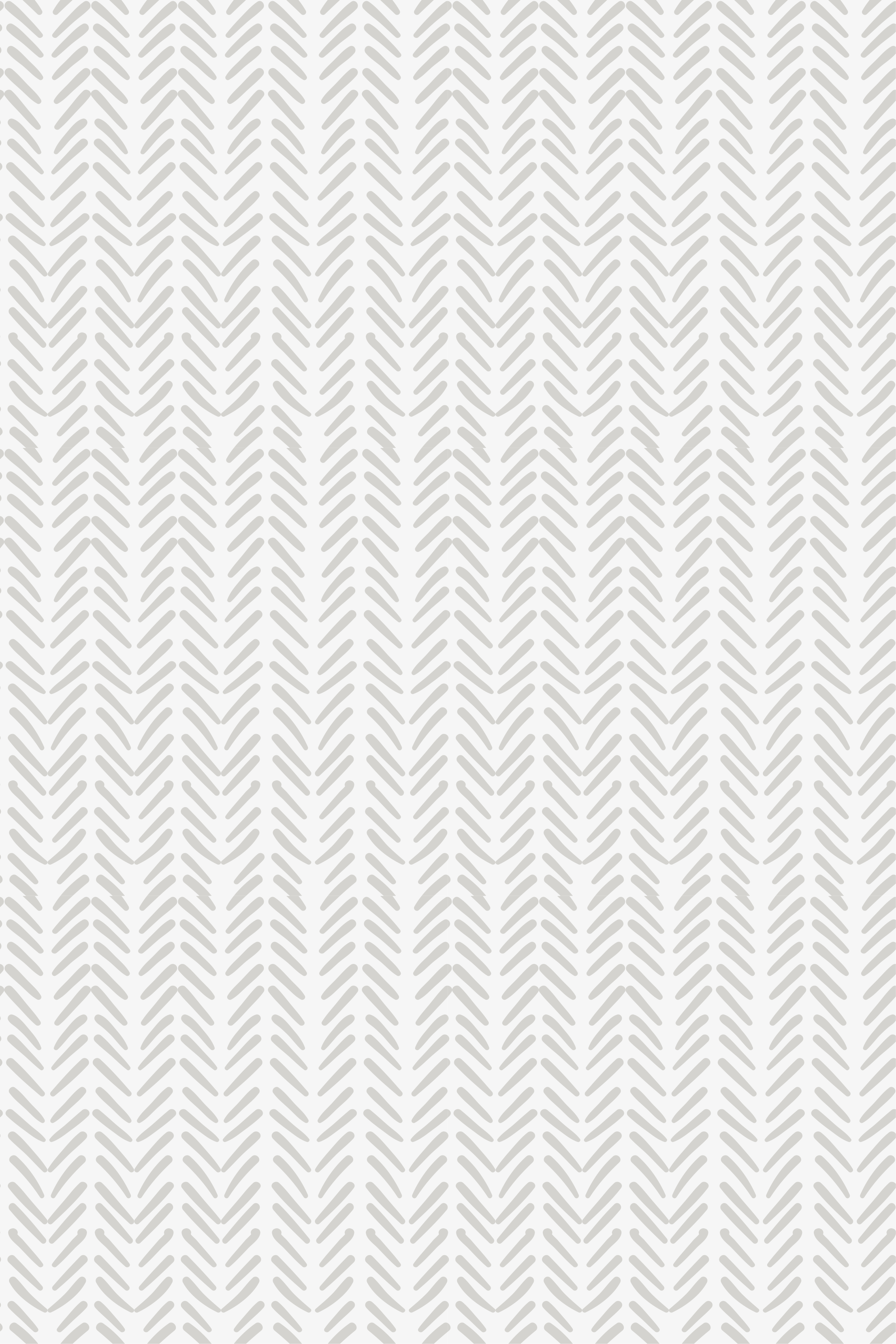 Scandinavian vinyl rug in grey zigzag abstract lines - TenStickers