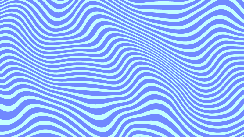 Vintage vinyl rug with light blue and purple waves - TenStickers