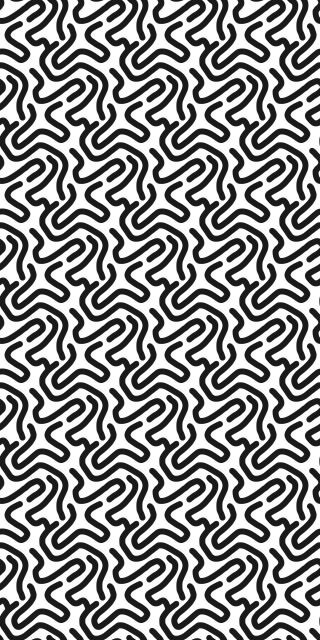 Texture vinyl rug with labyrinth design - TenStickers