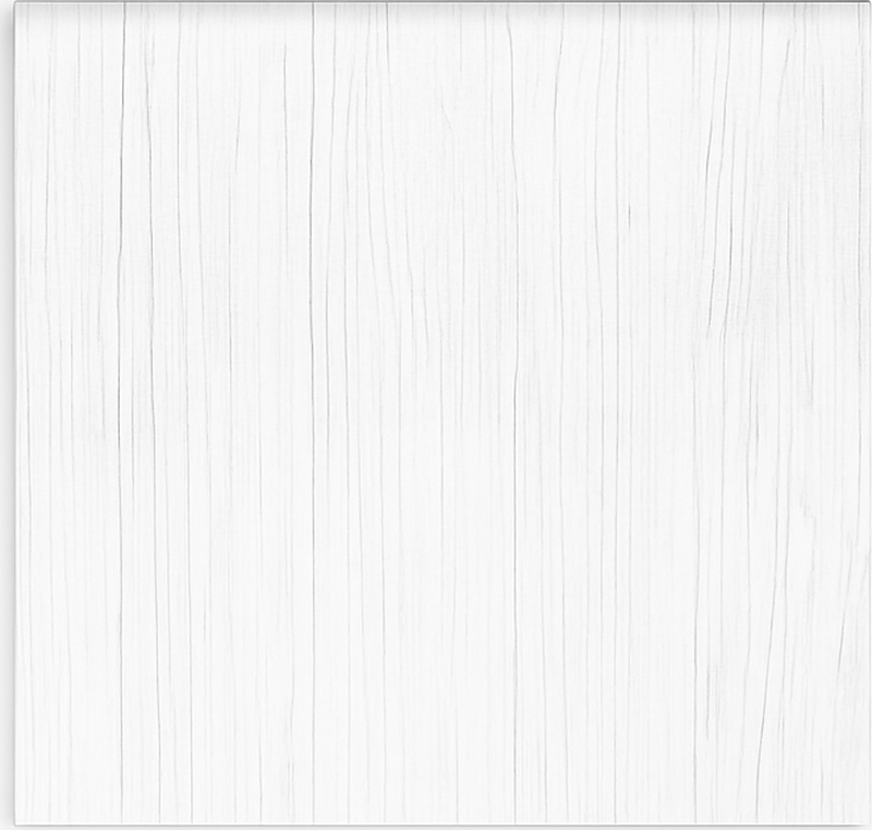 Texture vinyl rug pure white vertical timber - TenStickers