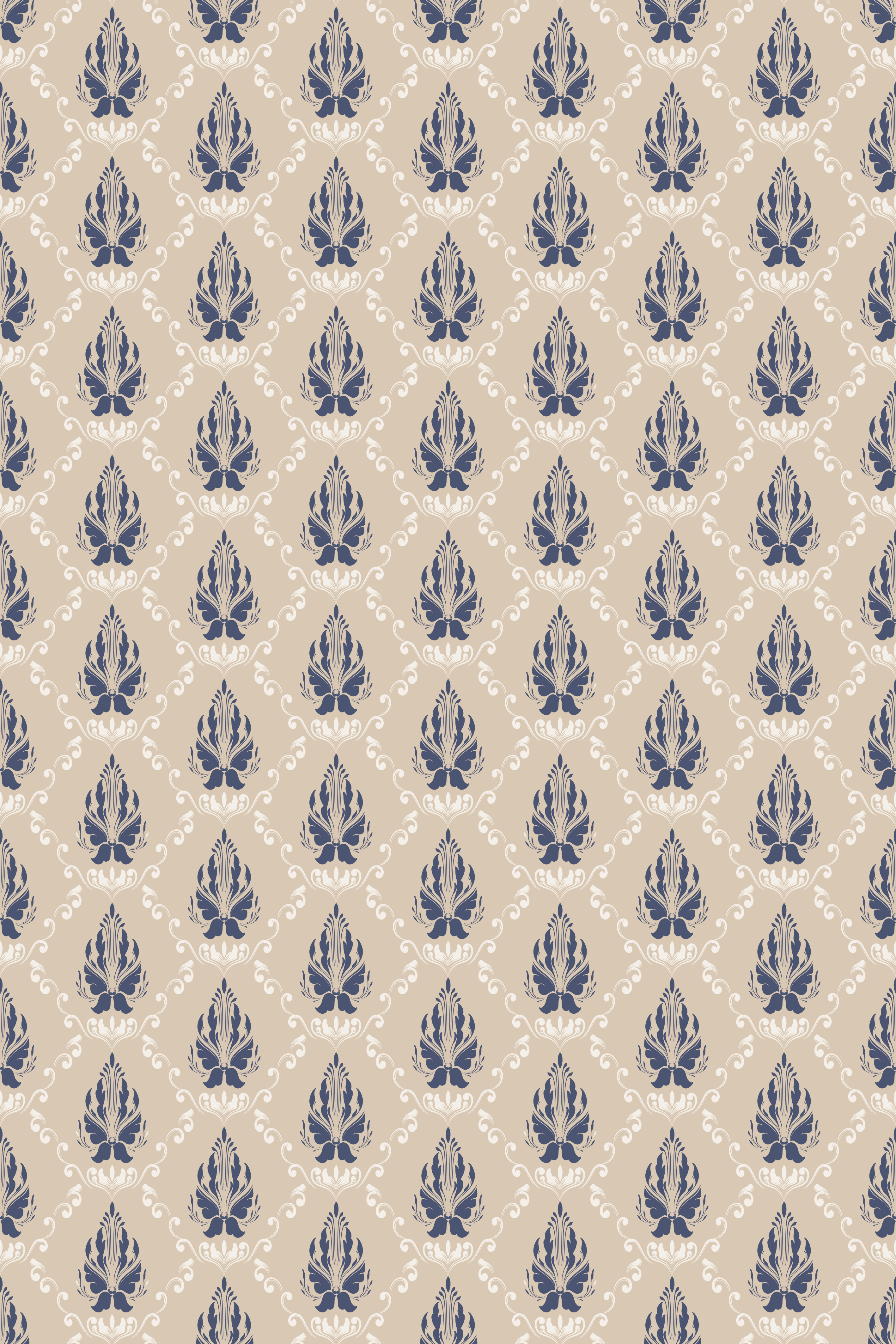 Stencilled vintage vinyl rug - TenStickers