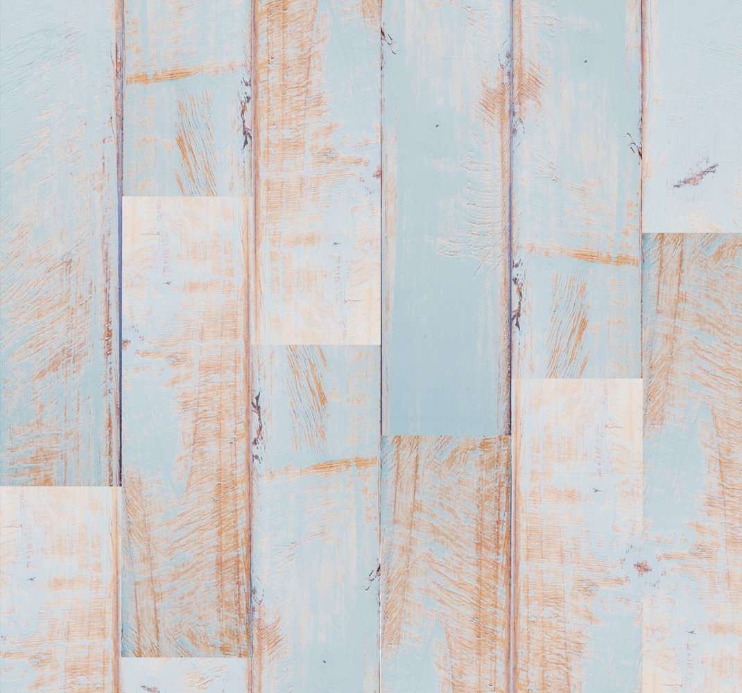 Texture vinyl rug distressed wood planks - TenStickers