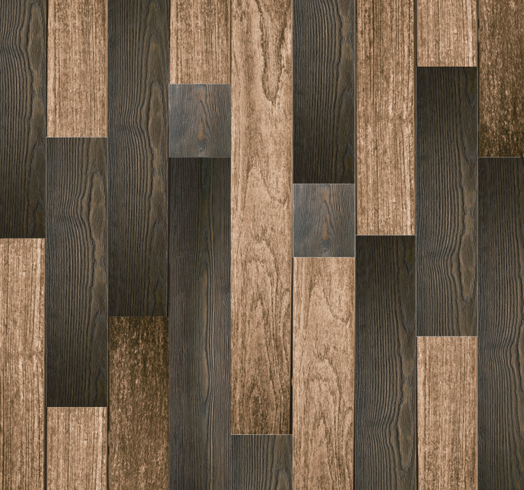 Texture vinyl rug with elegant wood designs - TenStickers