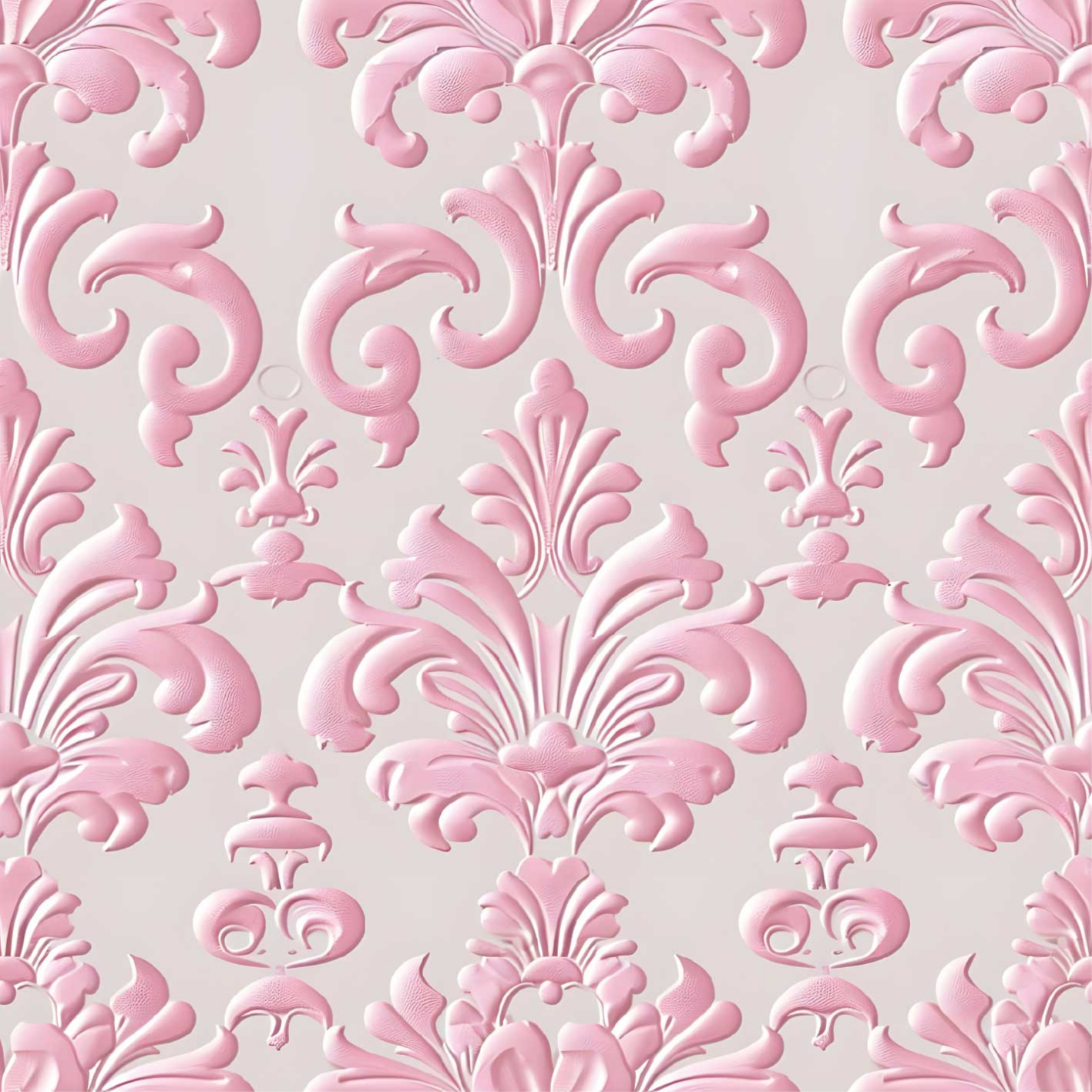 Vintage vinyl rug in pink design - TenStickers