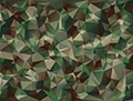Texture vinyl rug in camouflage pattern - TenStickers