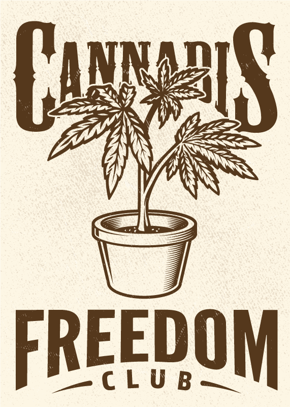 Custom vinyl rug for cannabis club decor - TenStickers