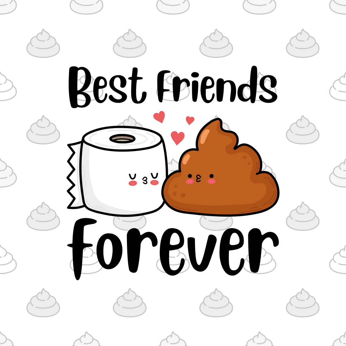 Custom vinyl rug with toilet humor design - TenStickers