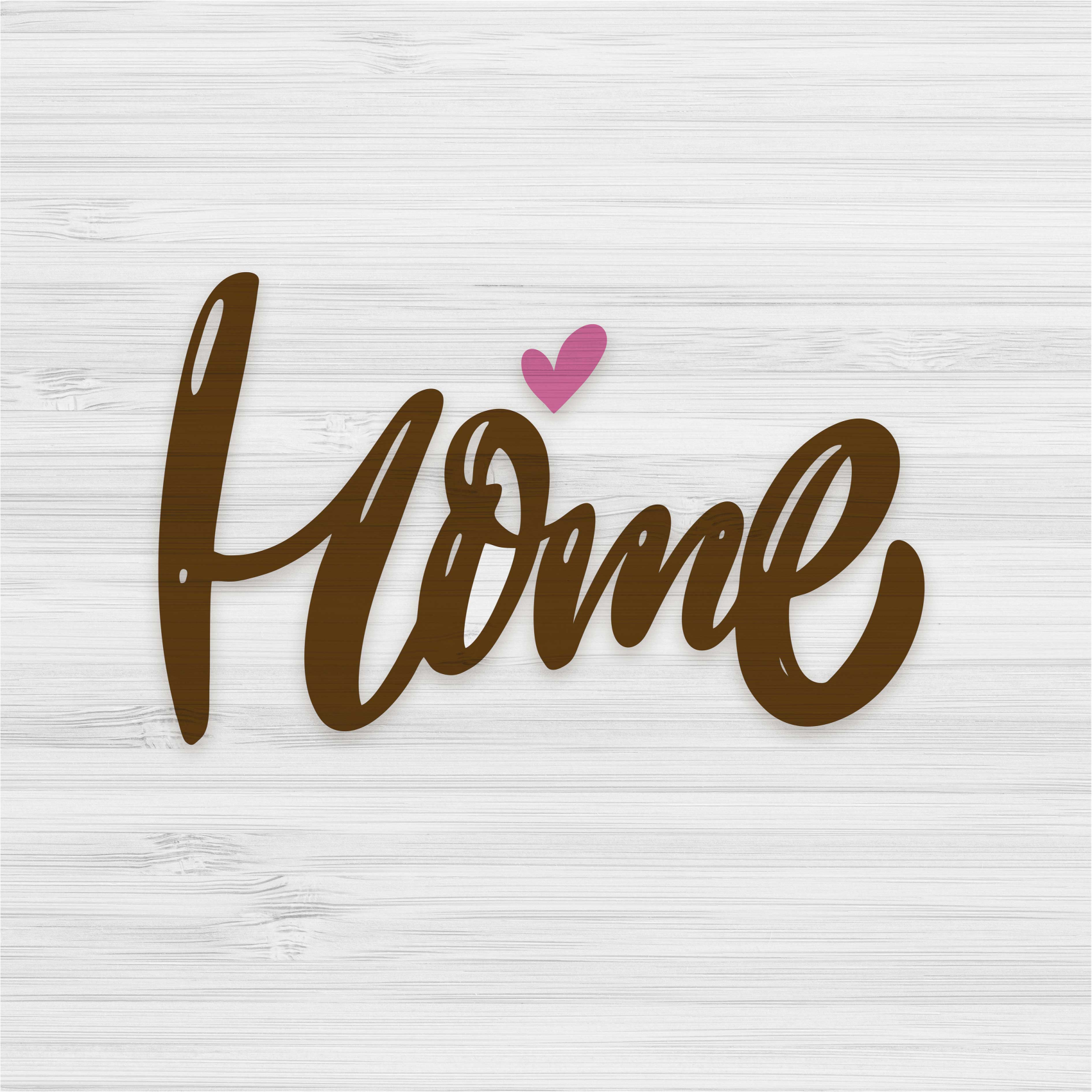 Custom vinyl rug vintage white home on wood plank 3 - TenStickers