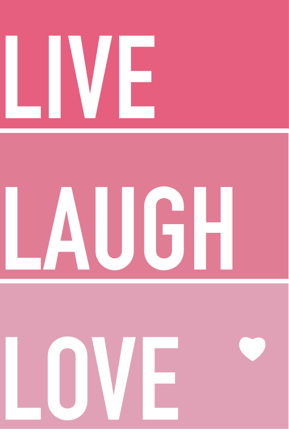 Custom vinyl rug simple quote pink - TenStickers