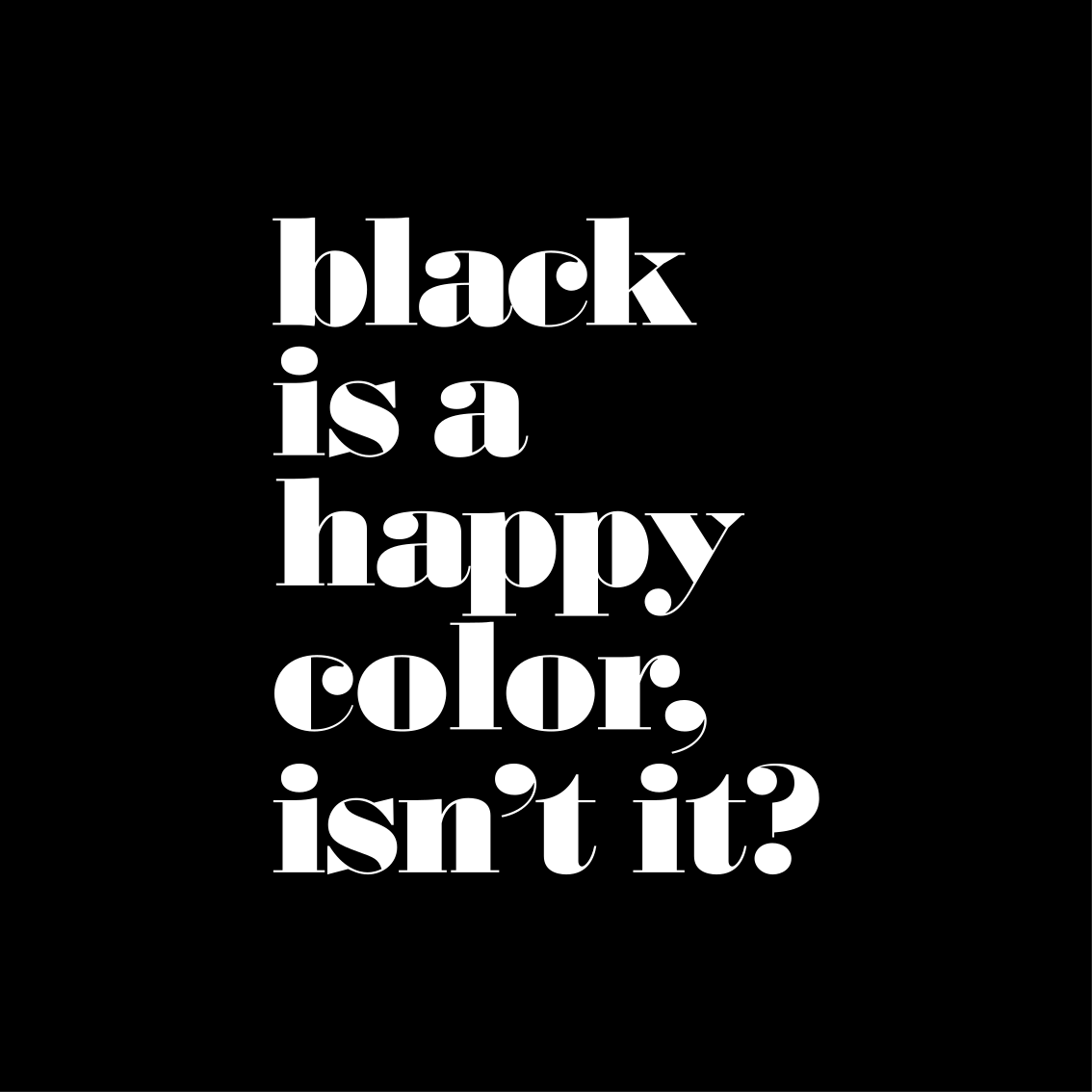 Custom vinyl rug black is a joyful color - TenStickers
