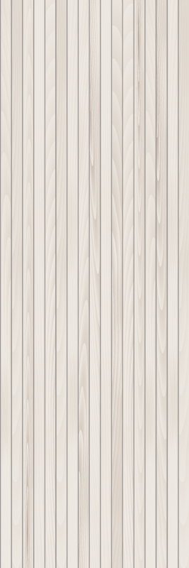 Texture vinyl rug in raw vertical beige wood - TenStickers