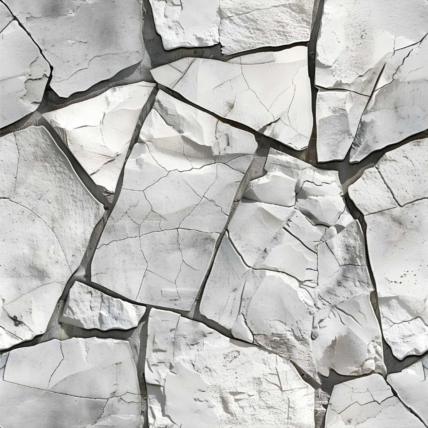 Gray pattern texture vinyl rug - TenStickers
