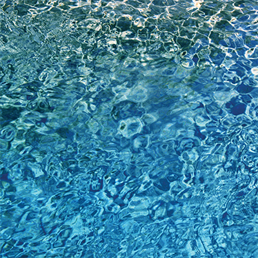 Texture vinyl rug in blue realistic water - TenStickers