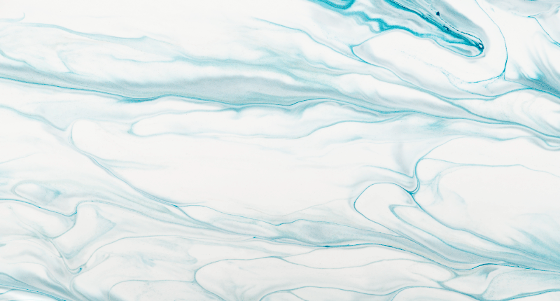 Light blue and white marble entrance hall vinyl rug - TenStickers