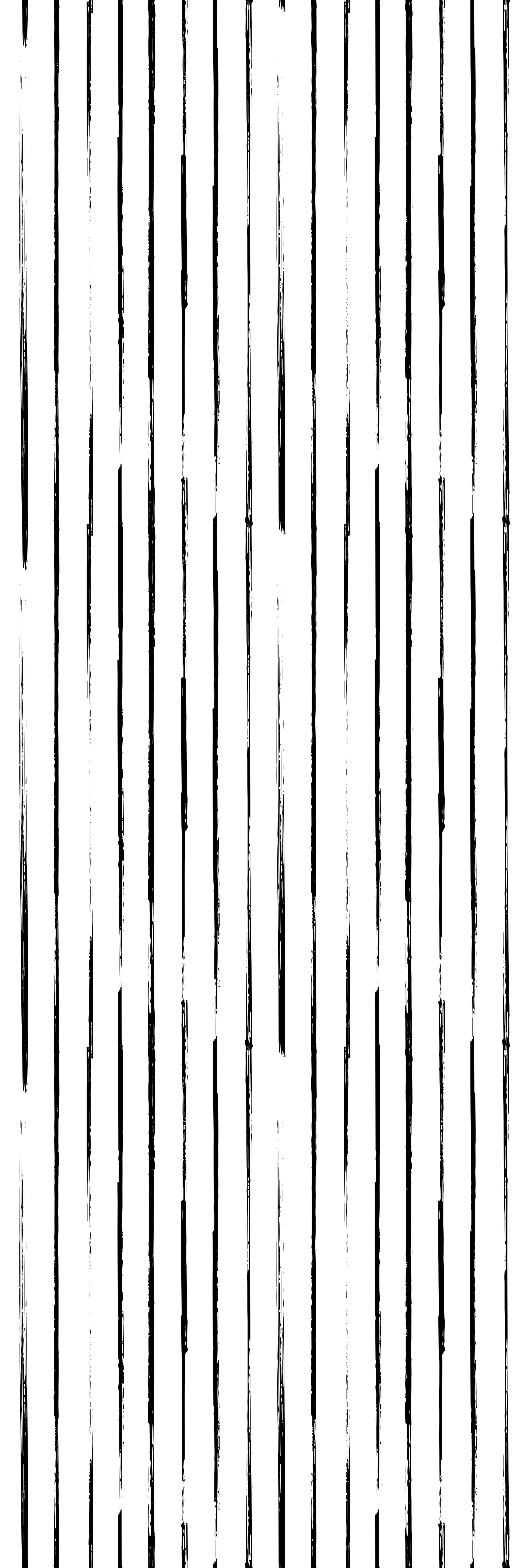 Hallway vinyl rug in nordic black and white - TenStickers