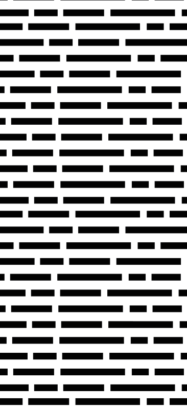 Hallway vinyl rug in nordic black and white design - TenStickers