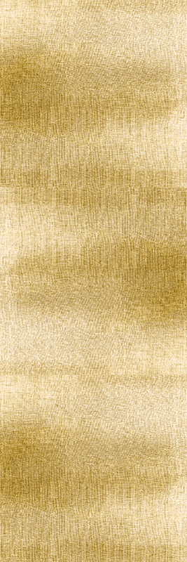 Hallway vinyl rug with golden shimmer effect - TenStickers