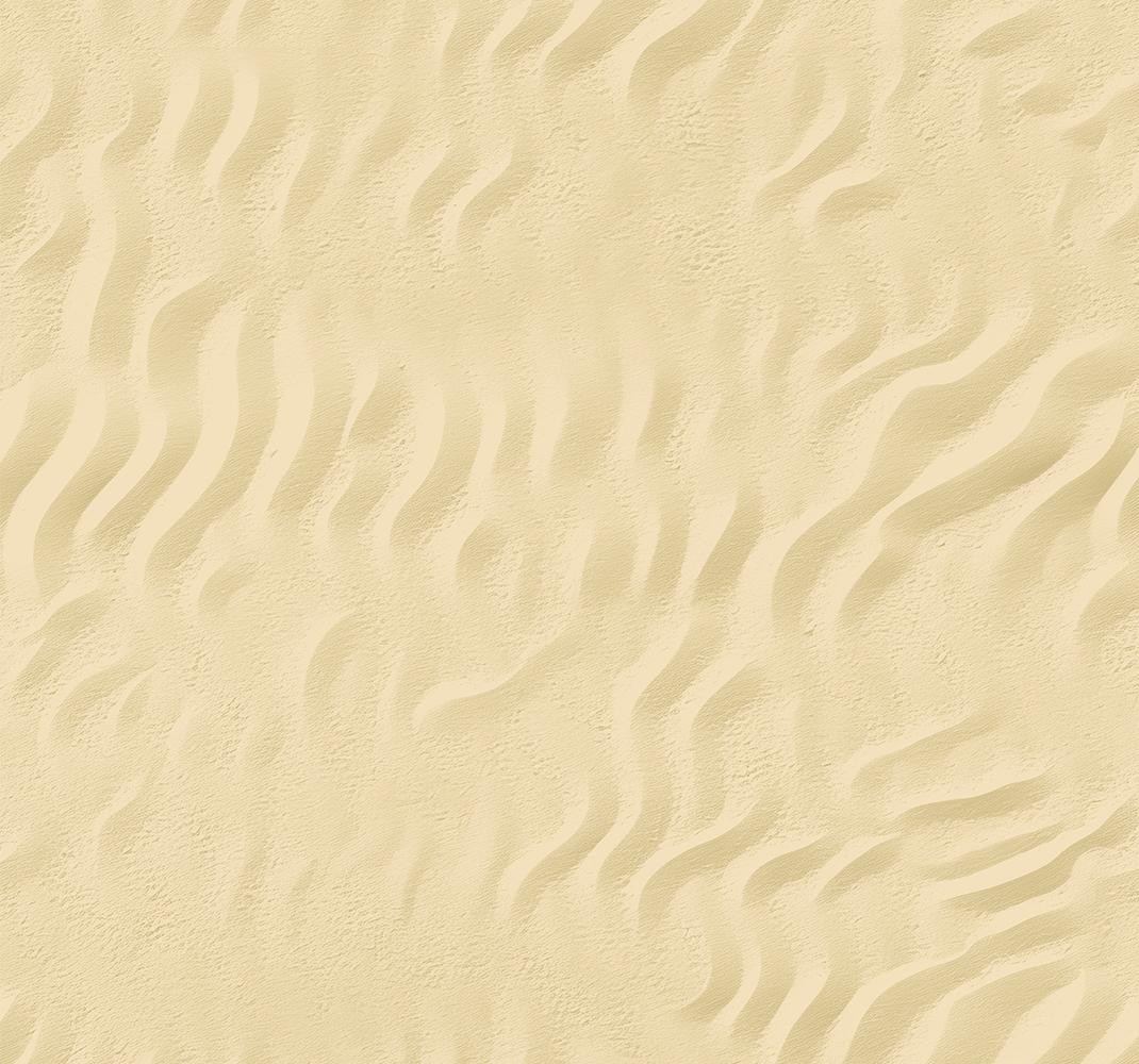 Beige vinyl rug in beige sand texture - TenStickers