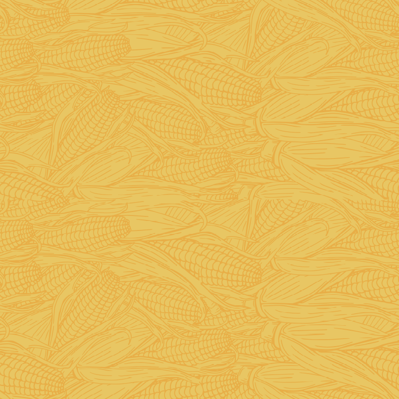Yellow vinyl rug in cornflower shades - TenStickers