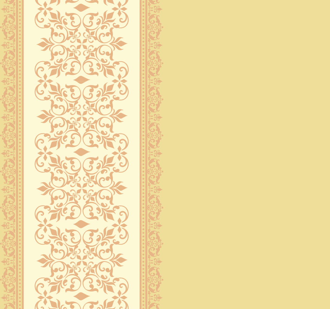 Yellow vinyl rug with vintage fireplace design - TenStickers