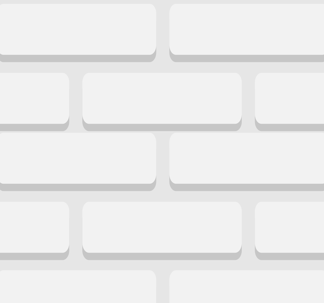 White vinyl rug white brick - TenStickers