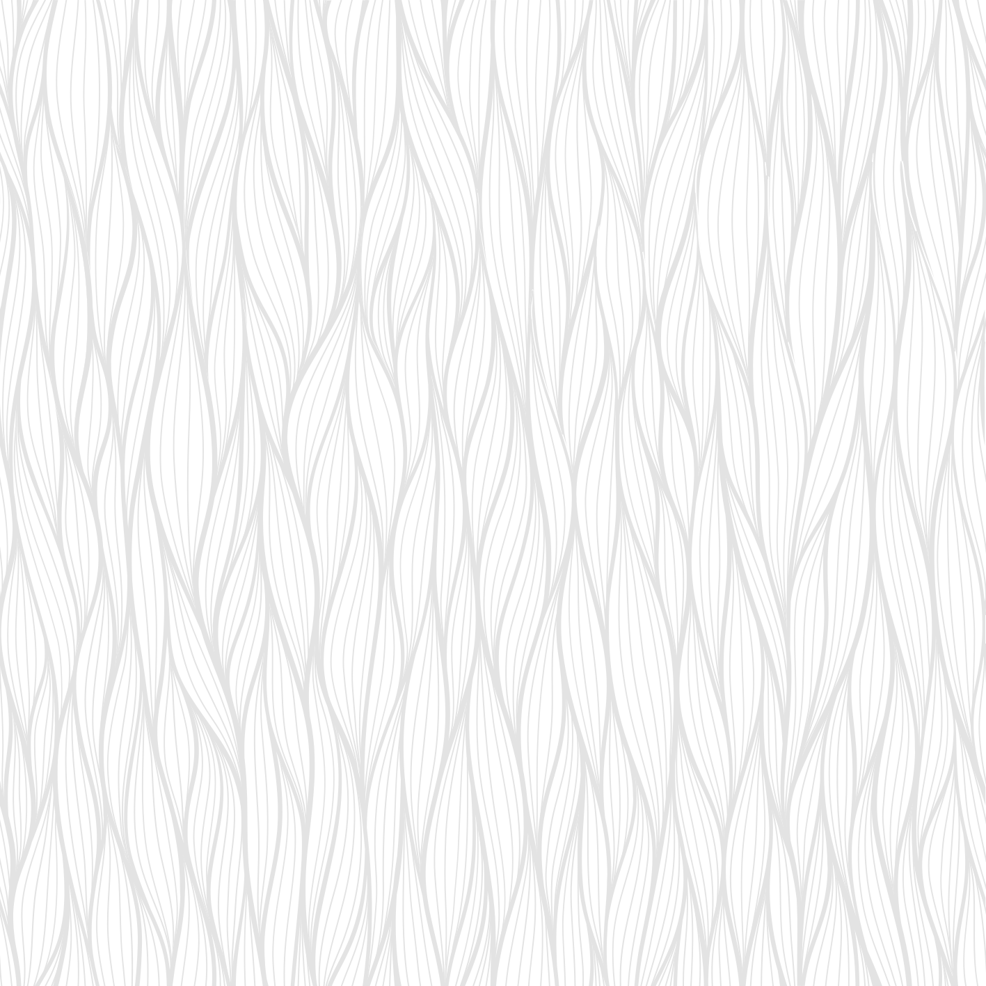 White vinyl rug with wavy lines design - TenStickers