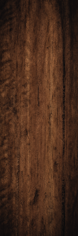 Brown vinyl rug with raw dark brown wood finish - TenStickers