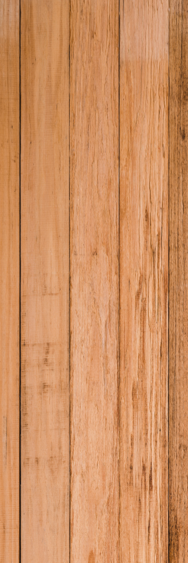 Brown vinyl rug in warm brown weathered wood - TenStickers