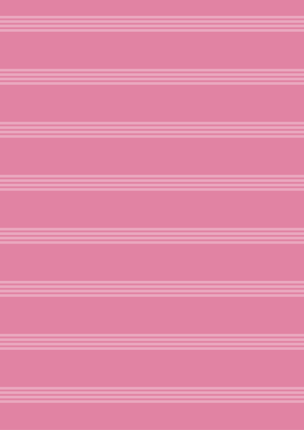 Pink vinyl rug with light dark pink stripes - TenStickers