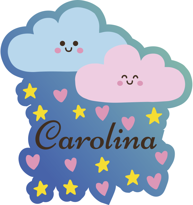 Customizable Cloud-Themed Design nursery rugs - TenStickers