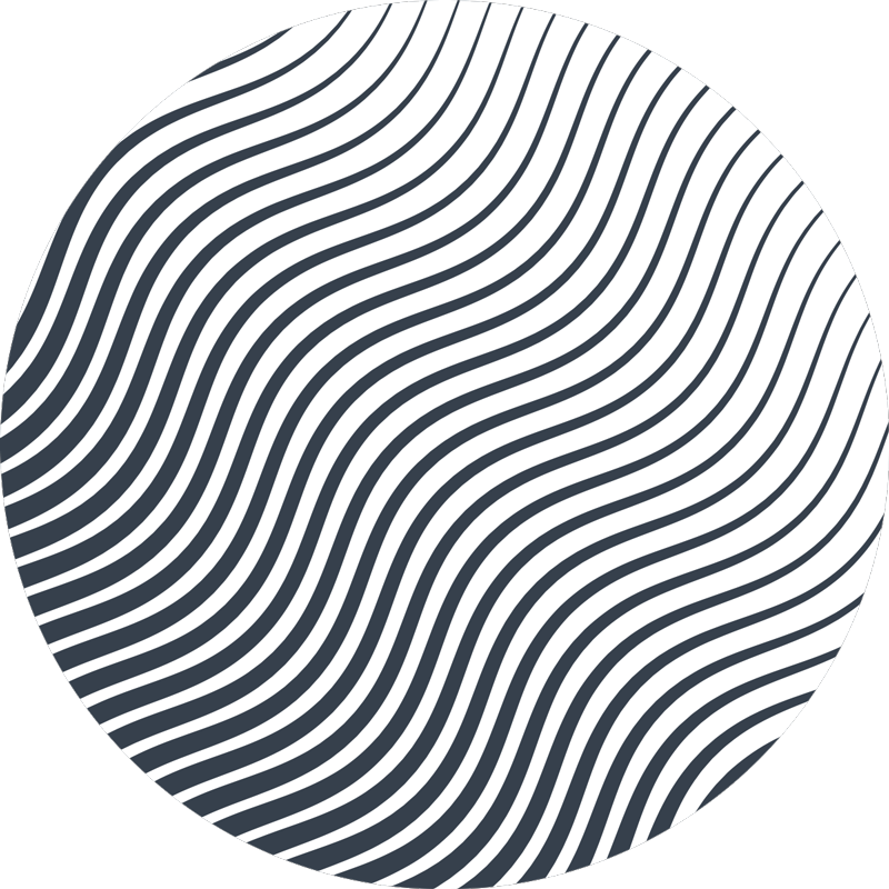 Optical Waves stripes vinyl rug - TenStickers