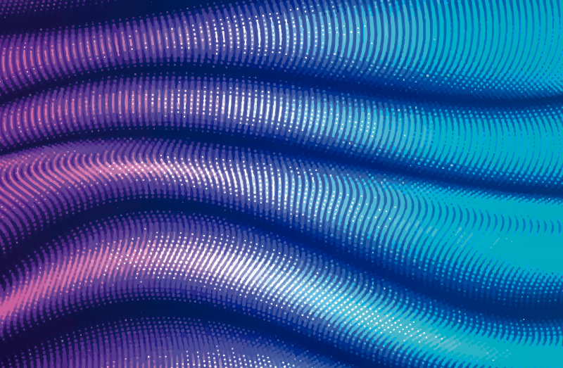 Abstract purple stripes vinyl rug - TenStickers