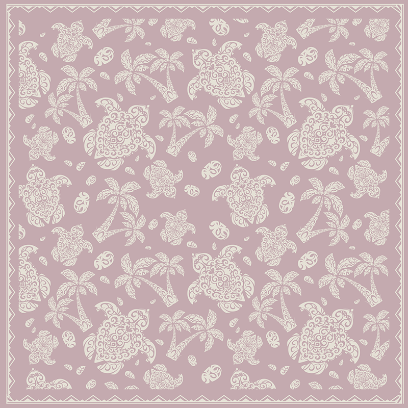 Paisley Circular mandala vinyl rug - TenStickers